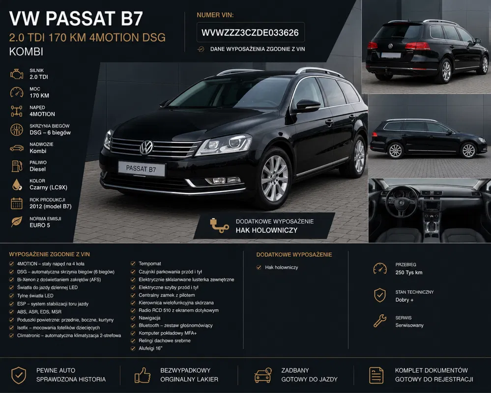 Zdjęcie: 2012 Volkswagen Passat
