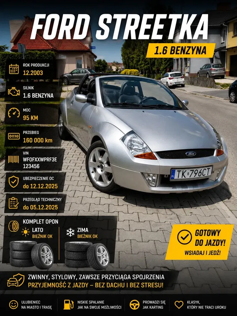 Zdjęcie: 2003 Ford Streetka