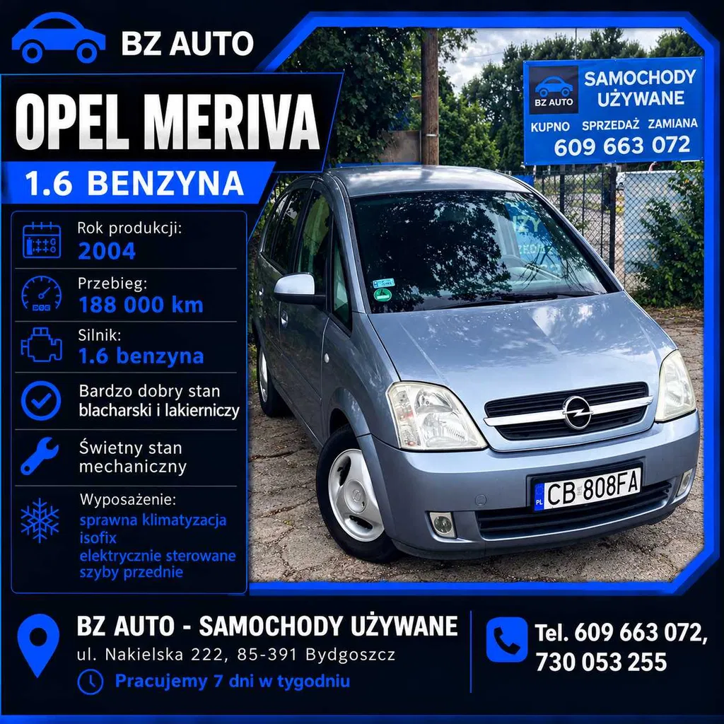 Zdjęcie: 2004 Opel Meriva