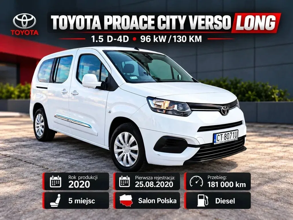 Zdjęcie: 2020 Toyota Proace City Verso