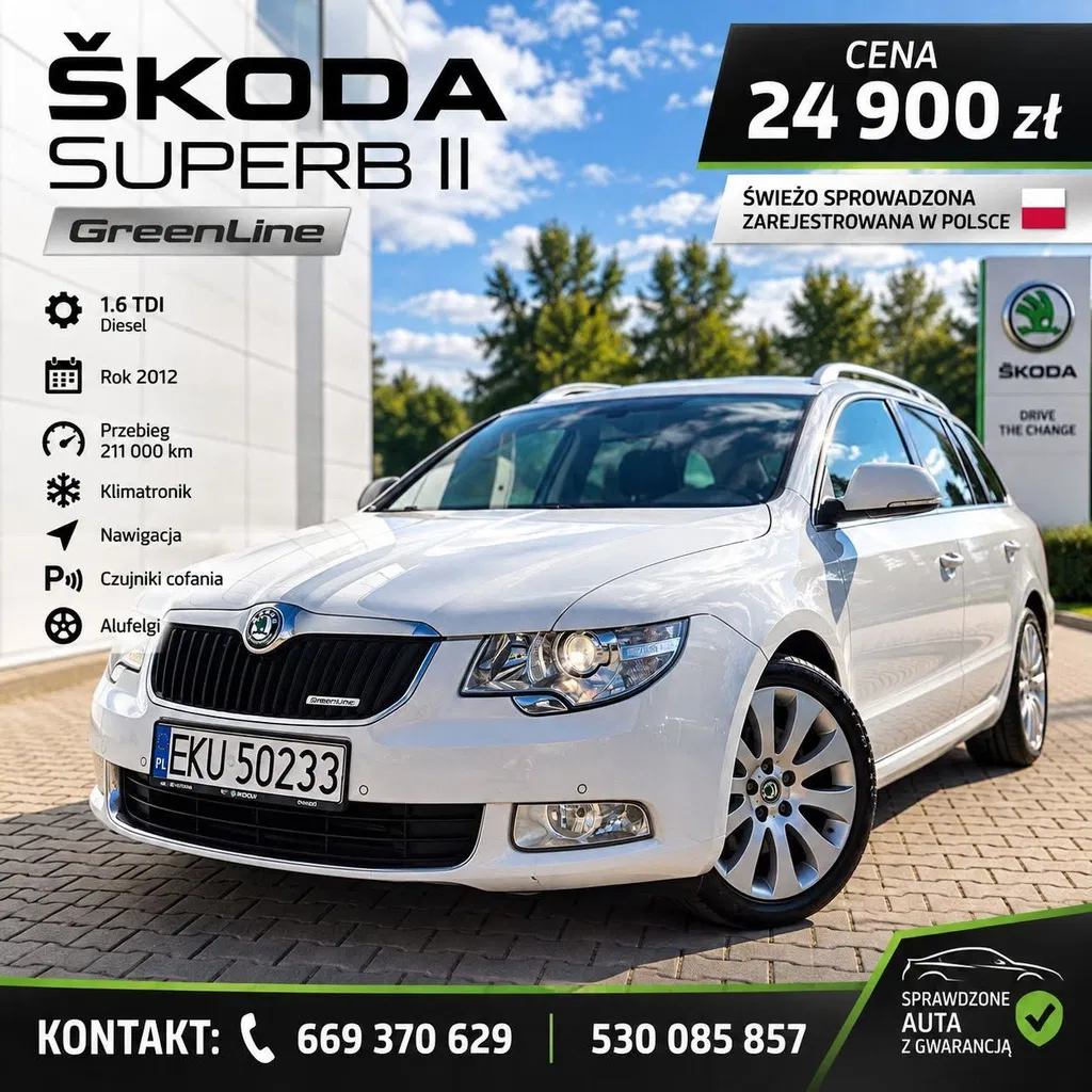 Zdjęcie: 2012 Skoda Superb
