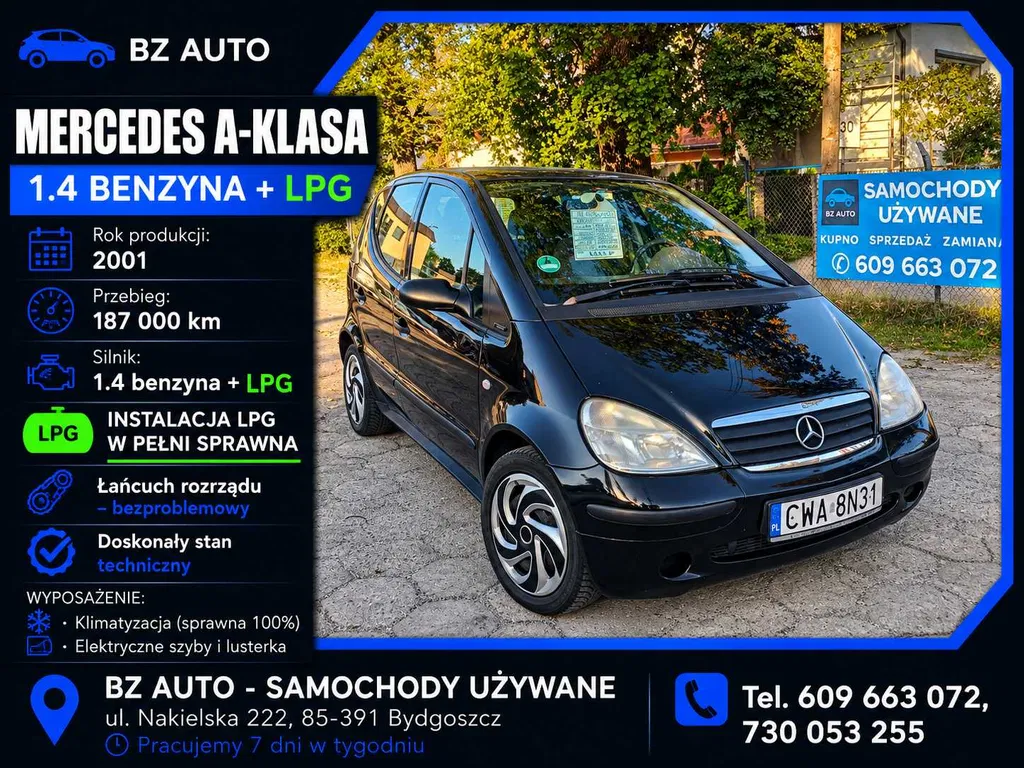 Zdjęcie: 2001 Mercedes-Benz A Klasa